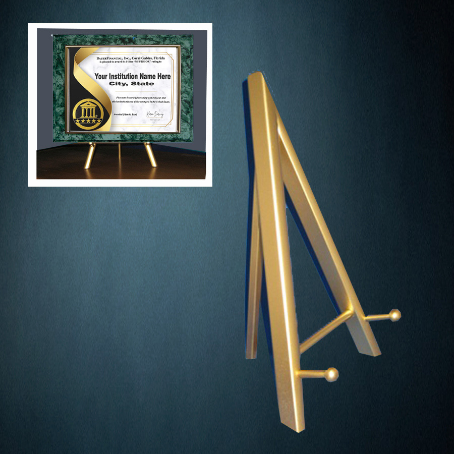 Table Top Easel (addon item) BauerFinancial