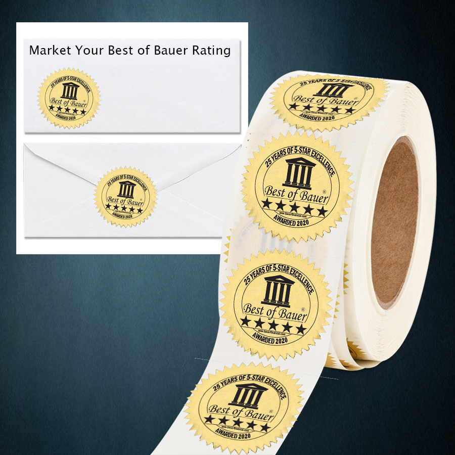 Best of Bauer 5-Star Retractable Banner | BauerFinancial