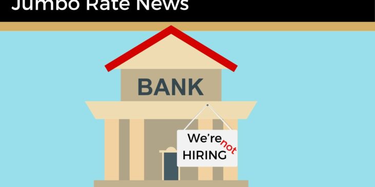 Bank with sign that sys "Not Hiring"